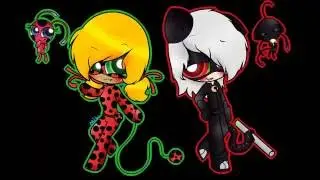 Ladybug And Chat Noir! (Me and Brick)Cosplay - Speedpaint MY PPG