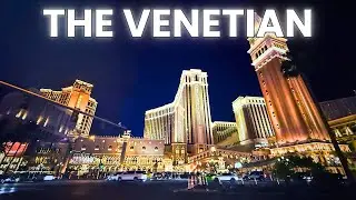 [4K HDR] The Venetian Las Vegas Walking Tour - July 2025 - The Palazzo