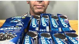 ASMR Oreo Unboxing | Original, Strawberry, Chocolate, Peanut Butter & Wafer Roll Crinkle Sounds