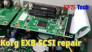 Let's fix a Korg EXB-SCSI expansion board!