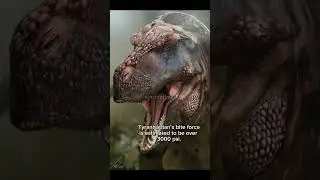 The Tyrannotitan was WAY stronger than what you thought.. #Tyrannotitan #Trex #dinosaurs #prehistory