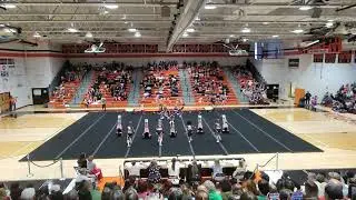 Taylor County Middle School at Martinsburg Bulldog Cheerpalooza Invitational 2023