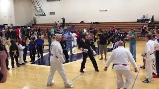 Hayden Cogdell&rsquo;s 2nd Fight for 1st Place at The Middle Tennessee Open Karate Games 2018 wins 5-0