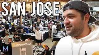 PACKED First Card Show in San Jose | Walkthrough Vlog