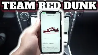LIVE COP: Nike Dunk Low &ldquo;Team Red&rdquo;