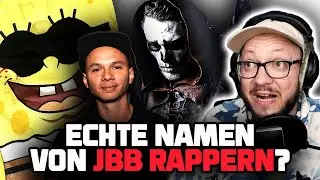 ERKENNST DU DIESE 20 JBB-RAPPER am ECHTEN NAMEN? 🤔 Reaction