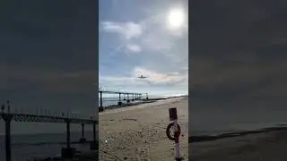 London Gatwick to Lanzarote -- Airbus on the approach to Lanzarote airport. (East Anglia branch)