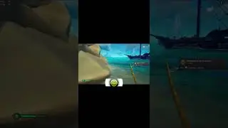 The Cursed Rouge Skeleton Chest dig spot on Lookout Point (Sea of Thieves) #shorts