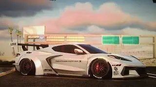 Chevrolet Corvette C8 Liberty Walk Silhoutte Works 2020 by Nb7 Project