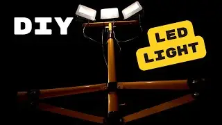 DIY LED light tripod : Let there be LIGHT!