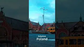 Gdańsk, Poland 🇵🇱 গডানস্ক পোল্যান্ড #cinematic  #shorts #city #gdansk #poland #travel