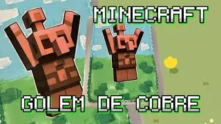 GOLEM DE COBRE PASTEL | MINECRAFT | EN VIVO
