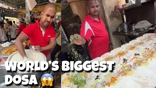 Biggest Dosa making ever | Twin chef making Dosa on the streets
