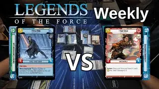 SHD Han Blue Force vs LOF Kylo ECL | LOF Weekly R1 | Star Wars Unlimited Gameplay