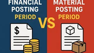 Financial Posting Period vs Material Posting Period &ndash; #youtube#knowledge #trending #training 