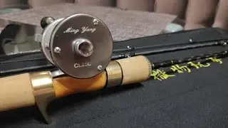 Ming Yang CL25L&nbsp;мини бочонок типа ABU. Заброс чабика. Зимний мульт.