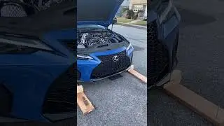 Motorized retractable license plate 22 Lexus IS350