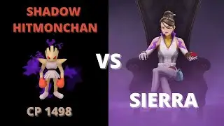 SHADOW HITMONCHAN VS TEAM ROCKET LEADER SIERRA! WALREIN END