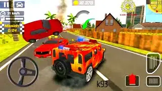 4k Gari Vs Cars #97 police Drift Gari Driving Android Gameplay Best Car Games