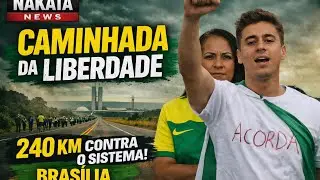 NIKOLAS FERREIRA E POPULA&Ccedil;&Atilde;O A P&Eacute; AT&Eacute; BRAS&Iacute;LIA.