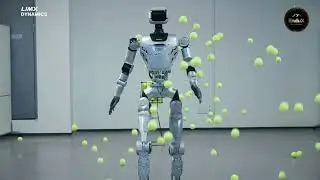 A Pretty Sight: Humanoid Striding Through Bouncing Balls