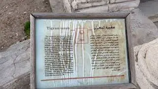 horror site . Underground burial for Greek in Alexandria, Egypt.