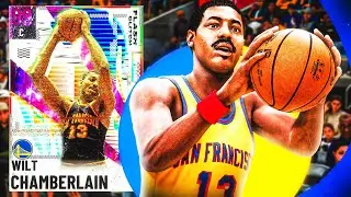 DARK MATTER WILT CHAMBERLAIN GAMEPLAY! HOF RANGE + SHARP TAKE MADE HIM GAME BREAKING! NBA 2k21