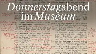 Gespr&auml;ch zw. Provenienzforscherin & Historikerin Monika L&ouml;scher & Kunsthistoriker Daniel Uchtmann