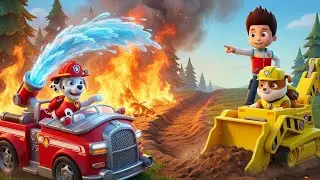 PAW Patrol: Pups Save the Forest Fire! 🚒🌲 | Off-Road Rescue & Fire Safety Mission