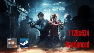 RESIDENT EVIL 2 | AMD Ryzen 3 3250U | RAM 8GB | TDP 25W | Windows 11 | 1128x634 (Borderless Mode)