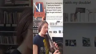 here's your sign to learn to double tongue ✨ #clarinet