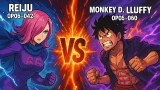 Luffy OP05 VS Reiju OP06