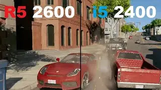 R5 2600 vs i5 2400