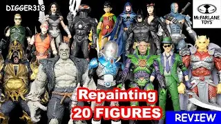 Re Painting 20 Mcfarlane DC Multiverse Collection FIGURES 2023 4K