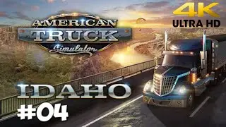 🚚[AMERICAN TRUCK SIMULATOR] JE D&Eacute;COUVRE DE DLC DE IDAHO TRAJETS 04 4K60 FR (PC)