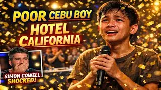 &ldquo;Poor Cebu City Boy Sings Hotel California Ireland&rsquo;s Got Talent Judges Cry and Hit Golden Buzzer&rdquo;