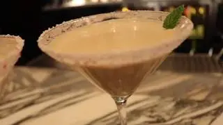 Monkey Bar at SLS serves the Peppermint Bliss cocktail