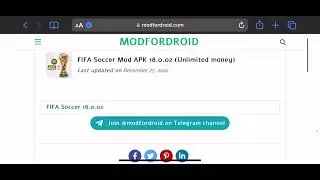 fifa mobile soccer mod apk v18.0.02
