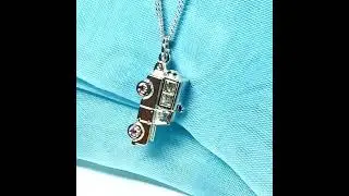 Men&rsquo;s necklace Land Rover solid sterling silver including chain