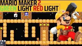 Green Light Red Light on Super Mario Maker 2 Play Time