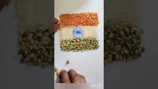 How to draw national flag #26january #independencedayflag #flag #republicday #tricolor 