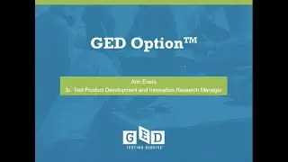 The GED Option&trade;