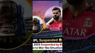 ipl #match#suspended#2025 to war like situation