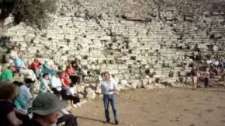 Guide at Caunos Ruins