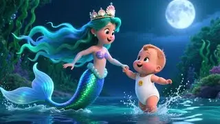 The Dancing Marsh Mermaid 🧜&zwj;♀️🌾🎶 | Fun Kids Song | Nursery Rhymes in English
