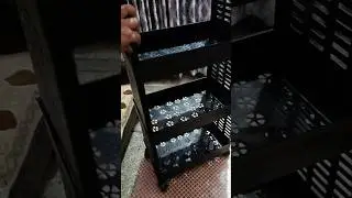 kitchen trolley rack #mini vlog#flipkart product #viral