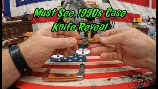1990s Amber Bone Case Canoe & Copper Lock Knife Reveal