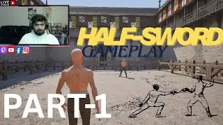 🗡️ First Time Playing HALF SWORD! Kunjumon&rsquo;s Medieval Mayhem Begins ⚔️ | Part 1