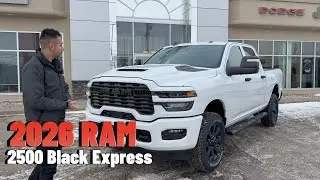 Новый Ram 2500 Black Express 2026 года &mdash; обзор нового автомобиля от Адриана в автосалоне Redwater...