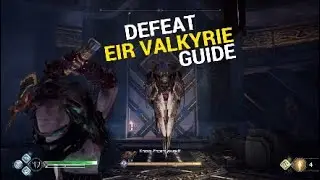 God of War - How to defeat the Eir Valkyrie (Guide)